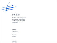 Tablet Screenshot of emm.de