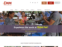 Tablet Screenshot of emm.org